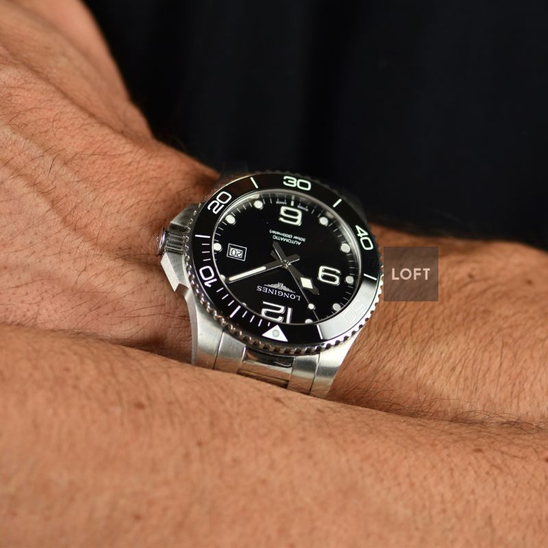 Longines HydroConquest Automatic Black Sunburst 43 mm