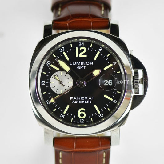 Panerai Luminor GMT Automatic Acciaio Black Dial 44 mm