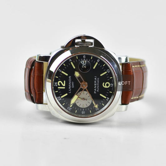 Panerai Luminor GMT Automatic Acciaio Black Dial 44 mm