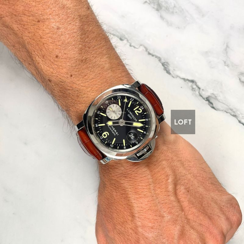 Panerai Luminor GMT Automatic Acciaio Black Dial 44 mm