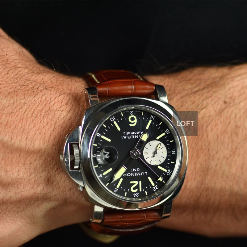 Panerai Luminor GMT Automatic Acciaio Black Dial 44 mm