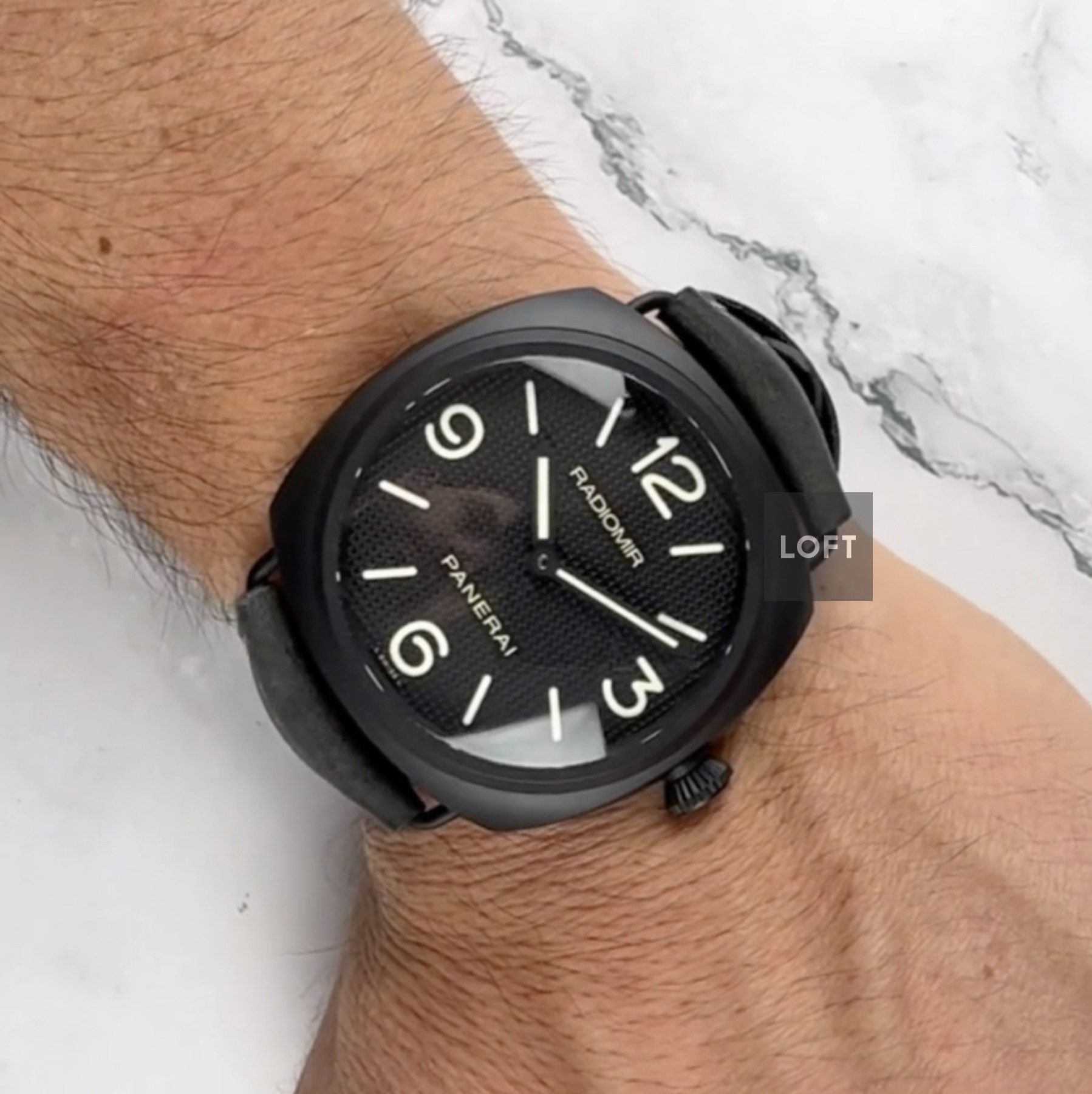 Panerai Radiomir Base Ceramica Hobnail PAM 643 45 mm
