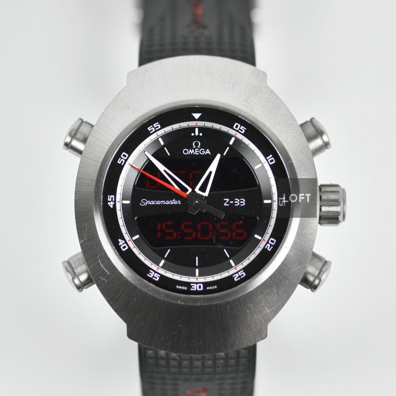 Omega Speedmaster Spacemaster Z-33 Ana-Digi Titanio 43 mm