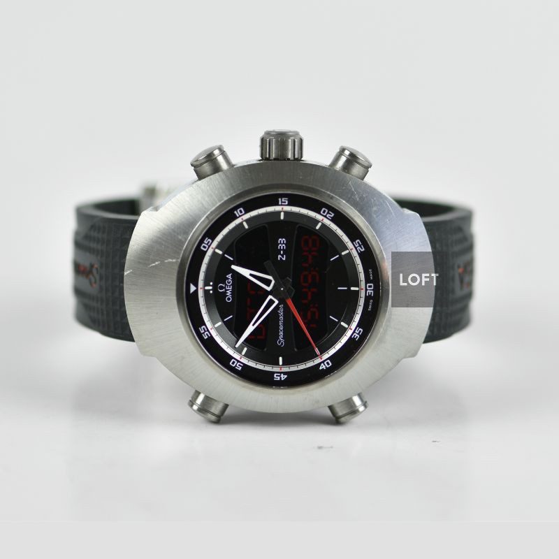 Omega Speedmaster Spacemaster Z-33 Ana-Digi Titanio 43 mm