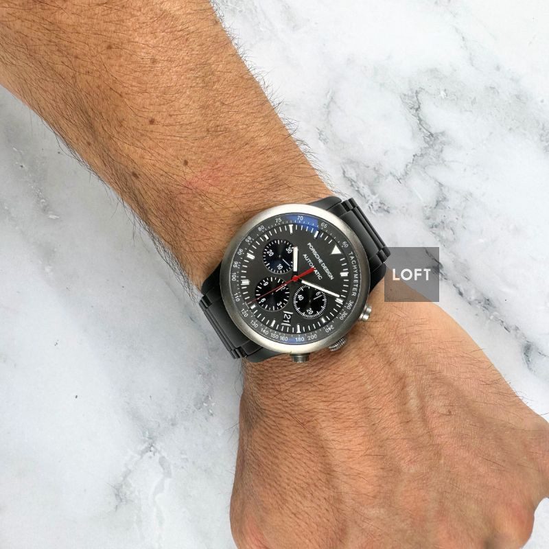 Porsche Design Dashboard Automatic Chronograph P'6612 Titanio 42 mm