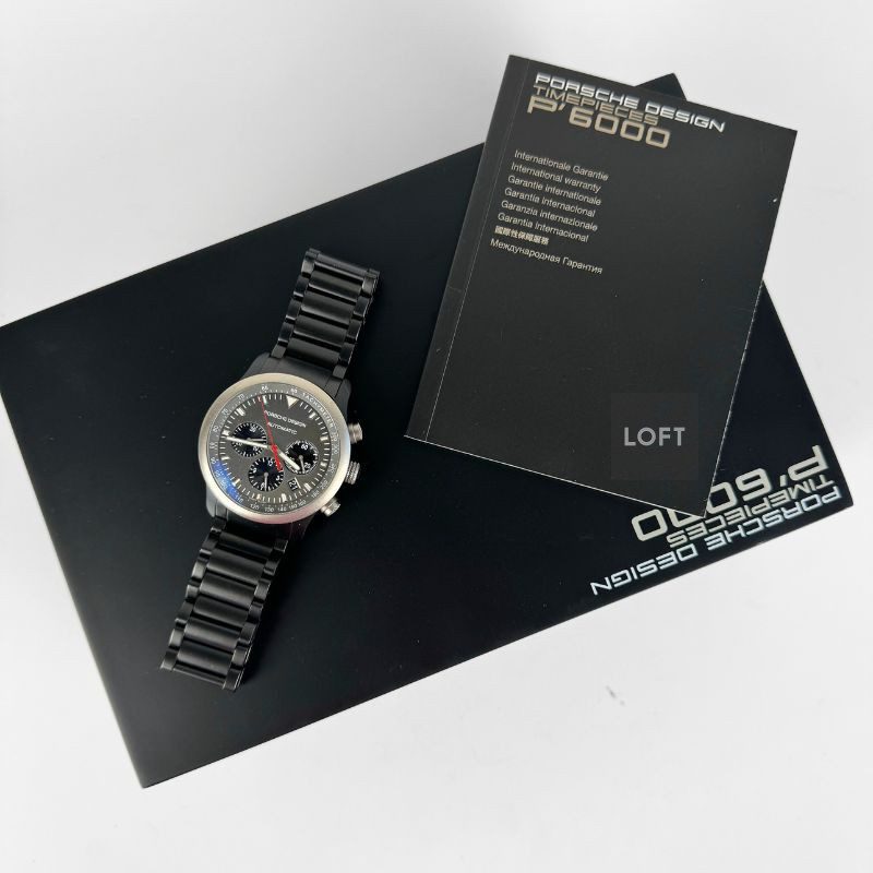Porsche Design Dashboard Automatic Chronograph P'6612 Titanio 42 mm