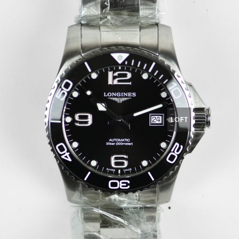 Longines HydroConquest Automatic Black Sunburst 41 mm