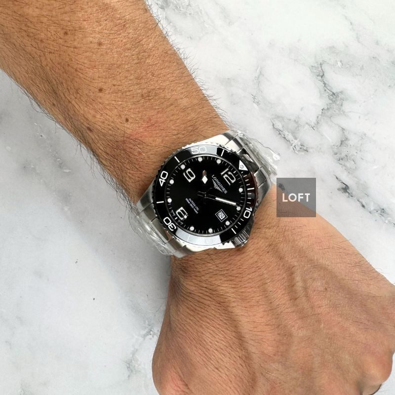 Longines HydroConquest Automatic Black Sunburst 41 mm