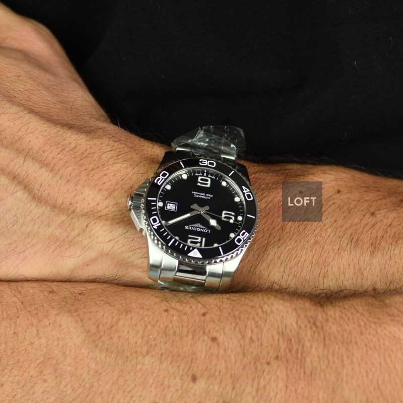Longines HydroConquest Automatic Black Sunburst 41 mm