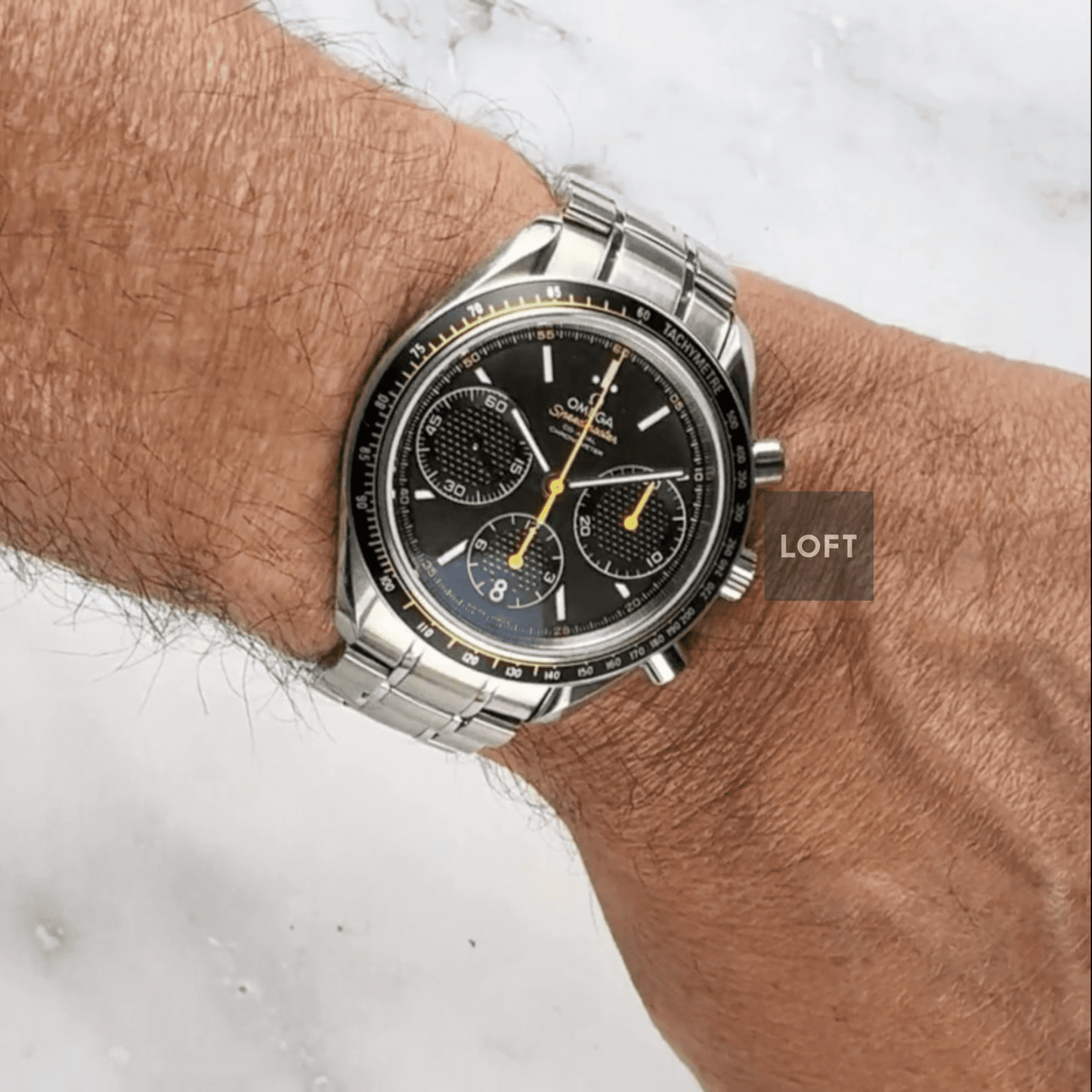 Omega Speedmaster Racing Grey/Black Dial 40 mm