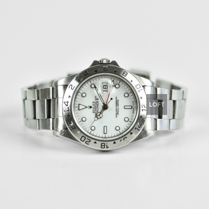Rolex Explorer II 16570 GMT Polar Dial 40 mm