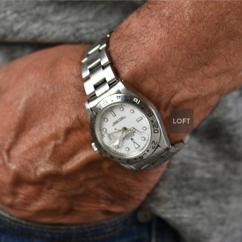 Rolex Explorer II 16570 GMT Polar Dial 40 mm