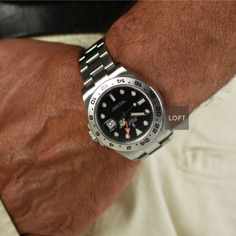 Rolex Explorer II 16570 GMT Black Dial 40 mm