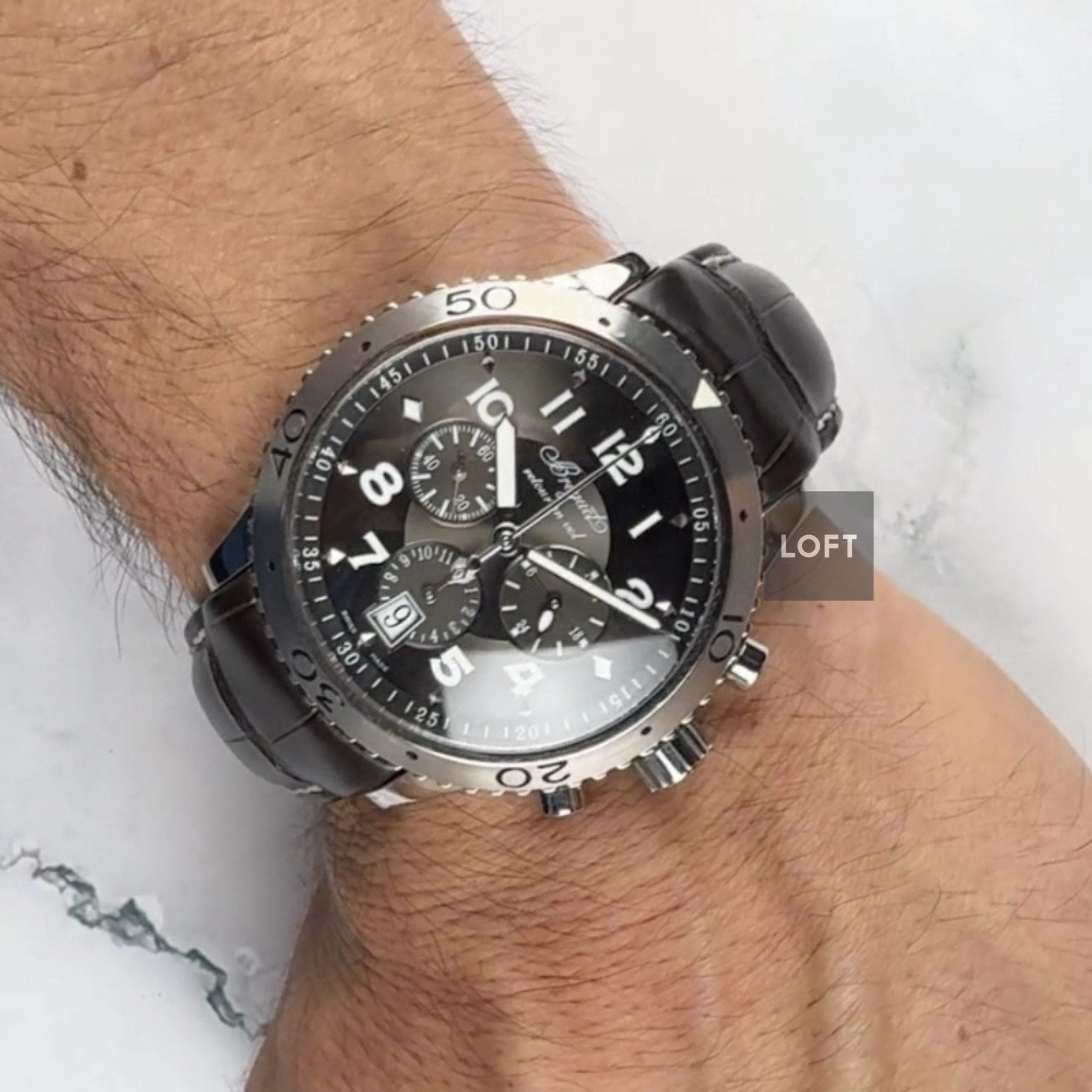 Breguet Transatlantique Type XXI Flyback Chronograph 42,5 mm