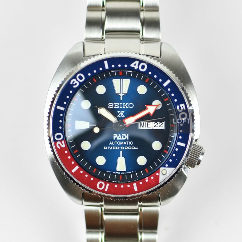 SEIKO プロスペックスSRPE99K1 45mm, PADI EDITION Seiko Prospex PADI Special Edition SRPE99 45mm – LOFT