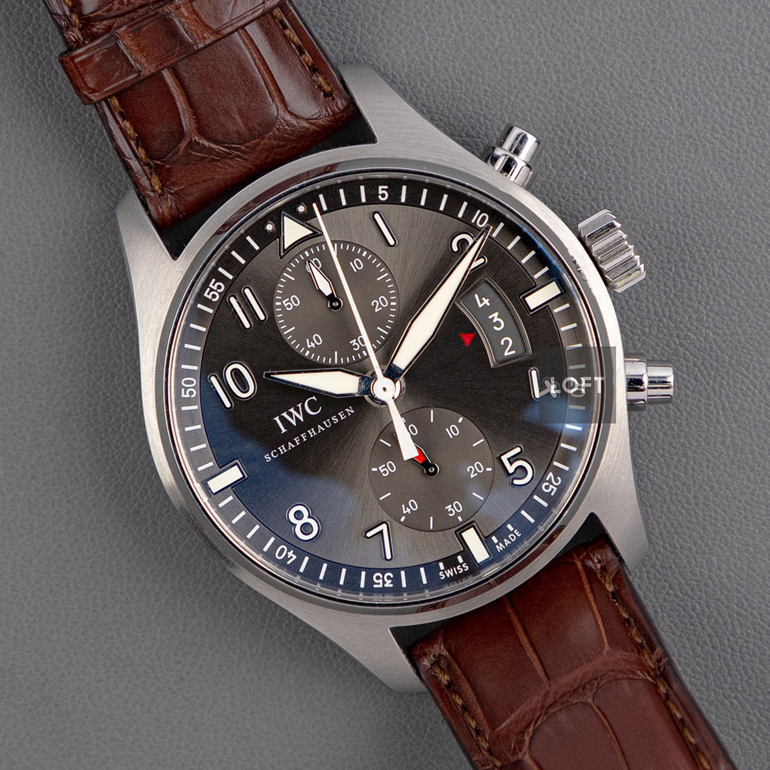 Iwc Spitfire Chronograph Iwc 89365 Iwc 89365 Top