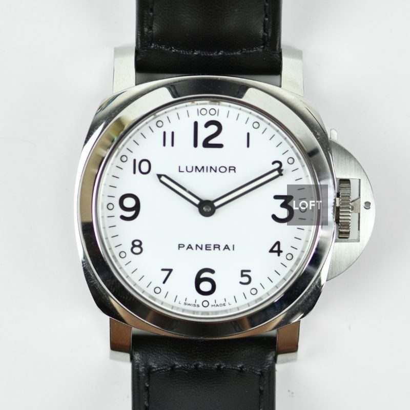 Panerai Luminor Base Handwound White Dial 44 mm