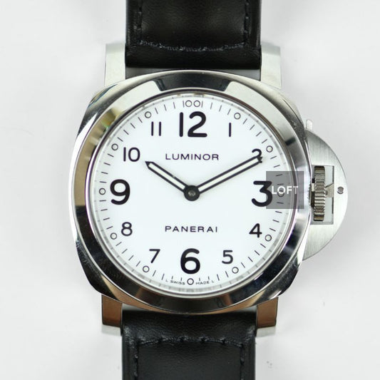 Panerai Luminor Base Handwound White Dial 44 mm
