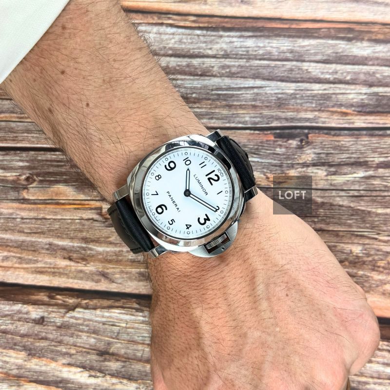 Panerai Luminor Base Handwound White Dial 44 mm