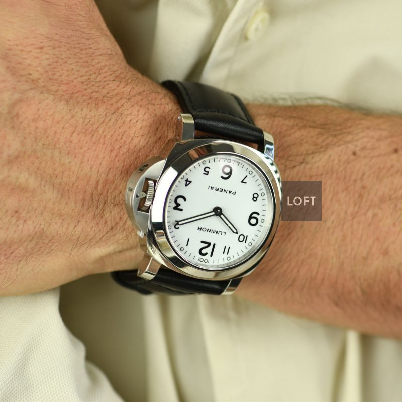 Panerai Luminor Base Handwound White Dial 44 mm