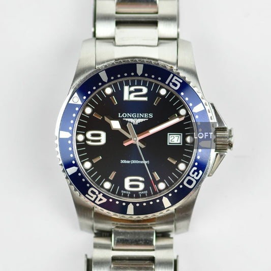 Longines HydroConquest Quartz 300 m Blue Dial 41 mm