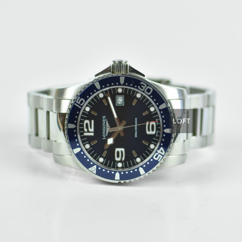 Longines HydroConquest Quartz 300 m Blue Dial 41 mm
