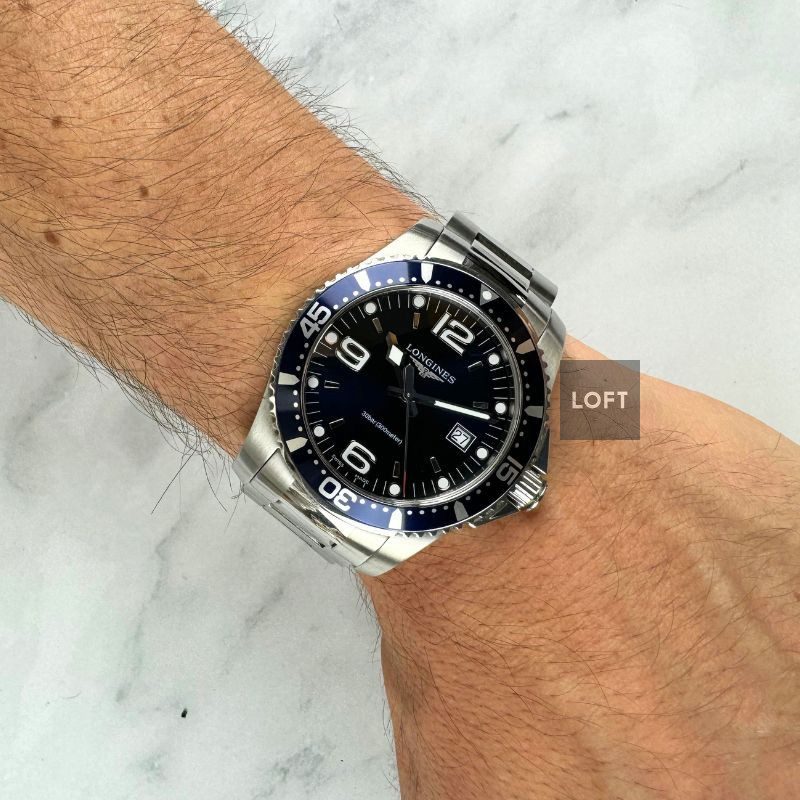 Longines HydroConquest Quartz 300 m Blue Dial 41 mm