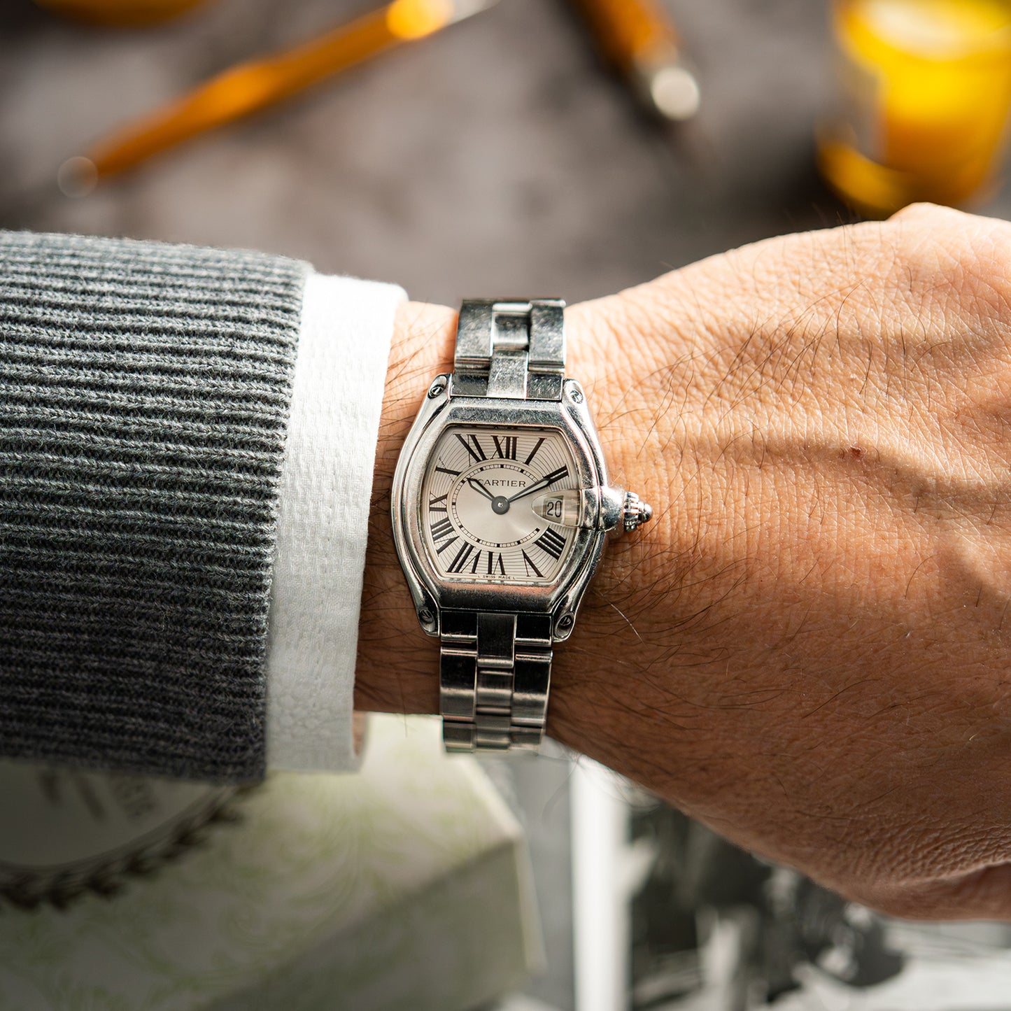 Cartier Roadster Small W62016V3 Quartz 30 mm