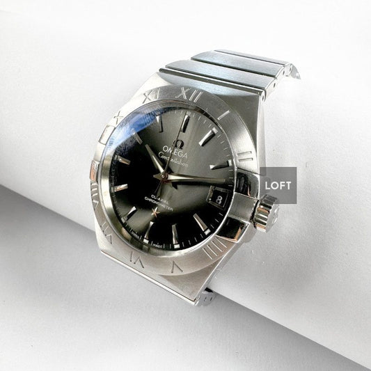 Omega Constellation Automatic Co-Axial Grey Dial 38 mm