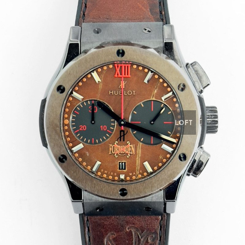 Hublot Classic Fusion Chronograph Forbidden X Tobacco Dial 45 mm