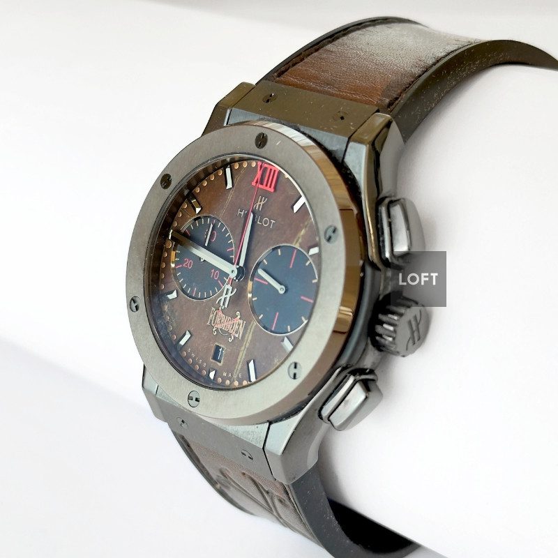 Hublot Classic Fusion Chronograph Forbidden X Tobacco Dial 45 mm
