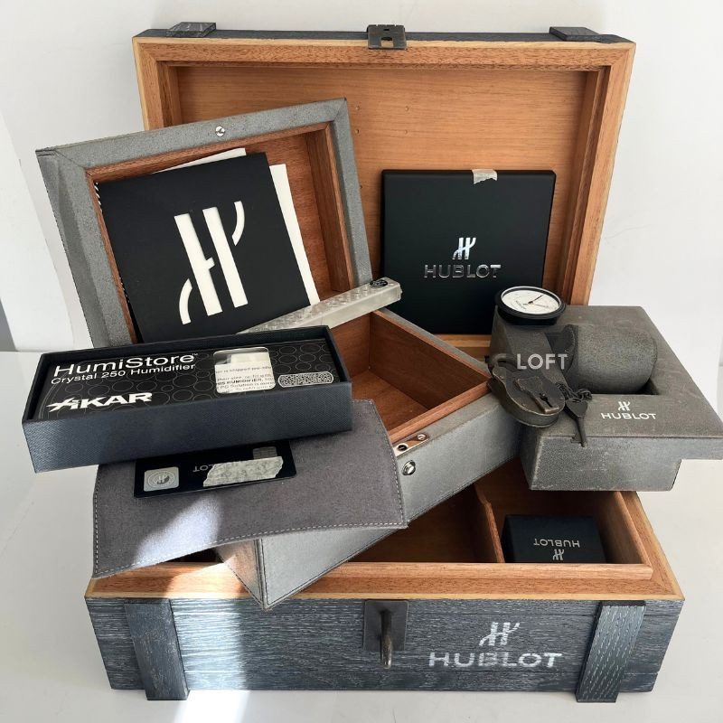 Hublot Classic Fusion Chronograph Forbidden X Tobacco Dial 45 mm