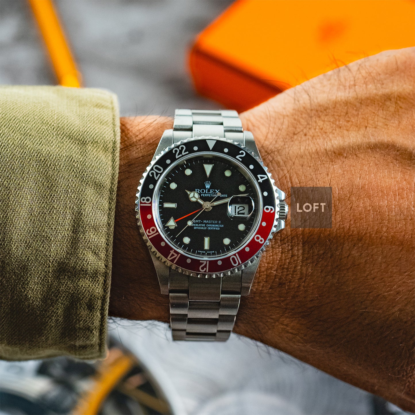 Rolex GMT-Master II 16710 Coke Fat Lady 40mm