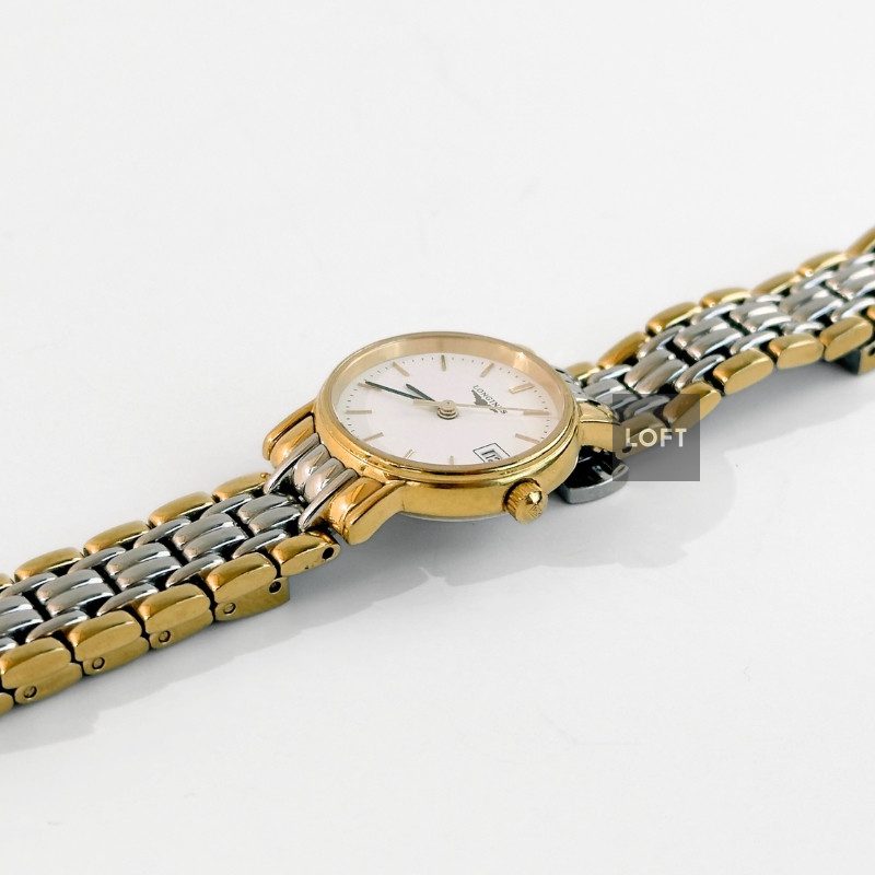 Longines Presence Quartz SS White Dial Two-Tone 23,5 mm