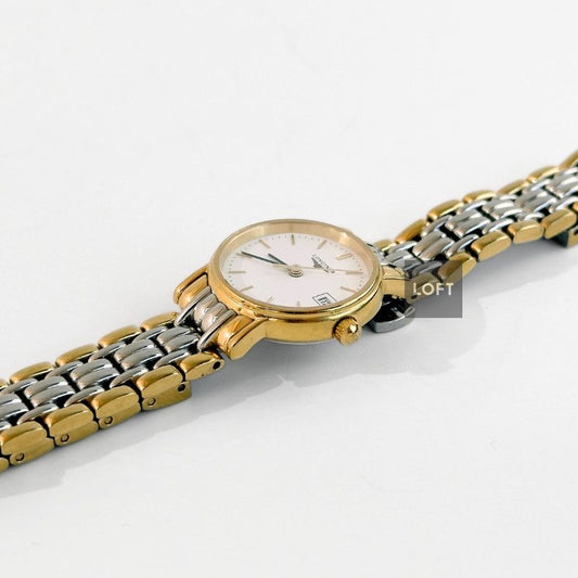 Longines Presence Quartz SS White Dial Two-Tone 23,5 mm