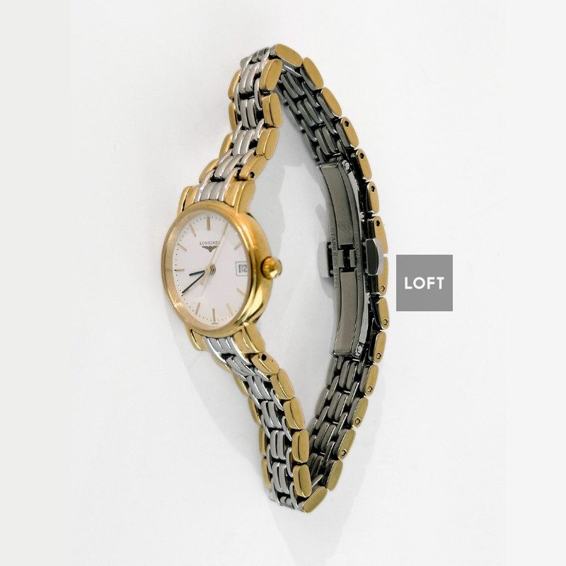 Longines Presence Quartz SS White Dial Two-Tone 23,5 mm