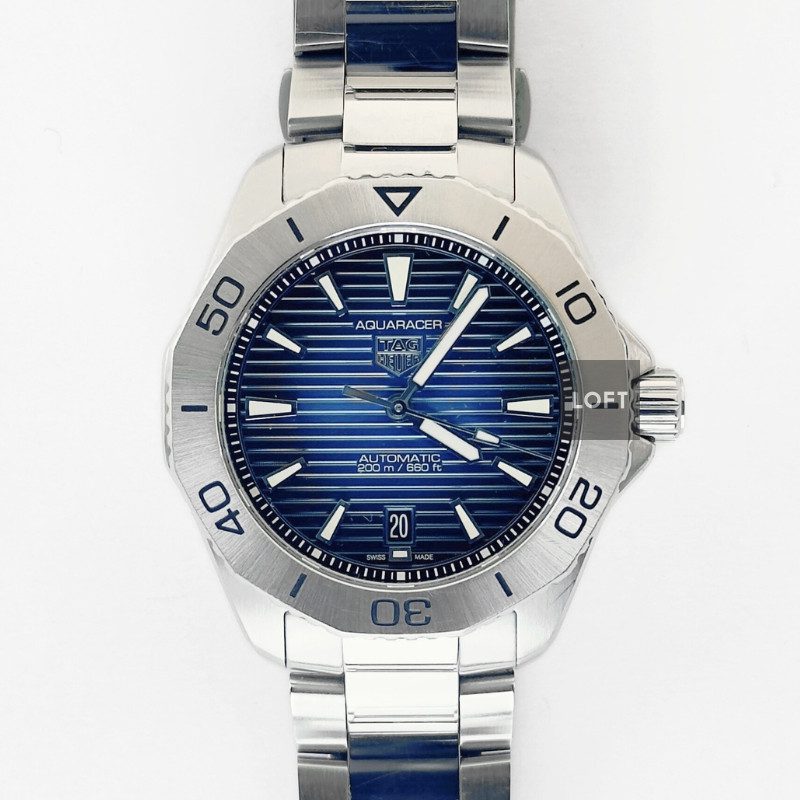 TAG Heuer Aquaracer Calibre 5 Automatic Blue Dial 40 mm
