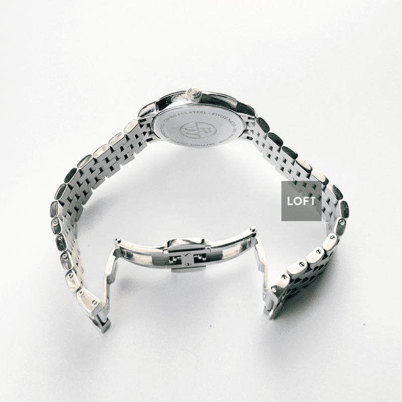 Raymond Weil Toccata Two-tone Diamonds Mother-of-pearl Dial 29 mm