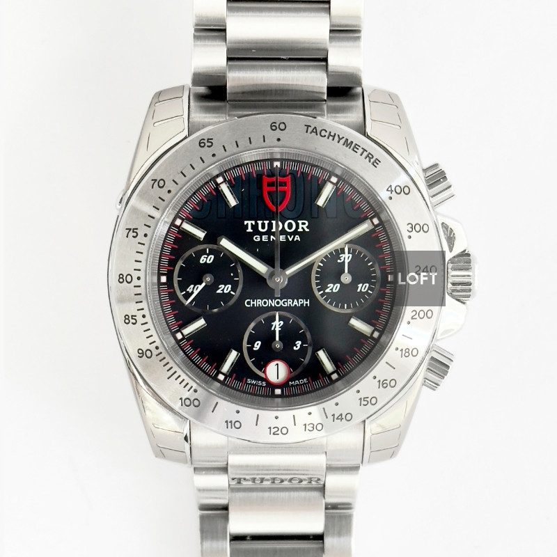 Tudor Sport Automatic Chronograph Black Dial 41 mm