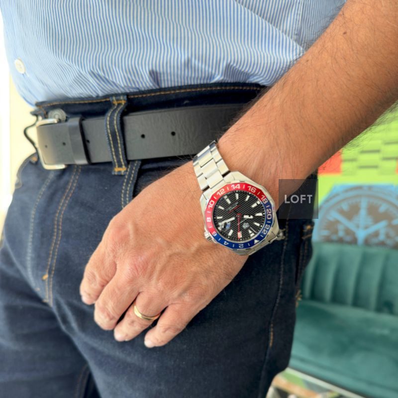 TAG Heuer Aquaracer Calibre 7 Automatic Pepsi 43 mm