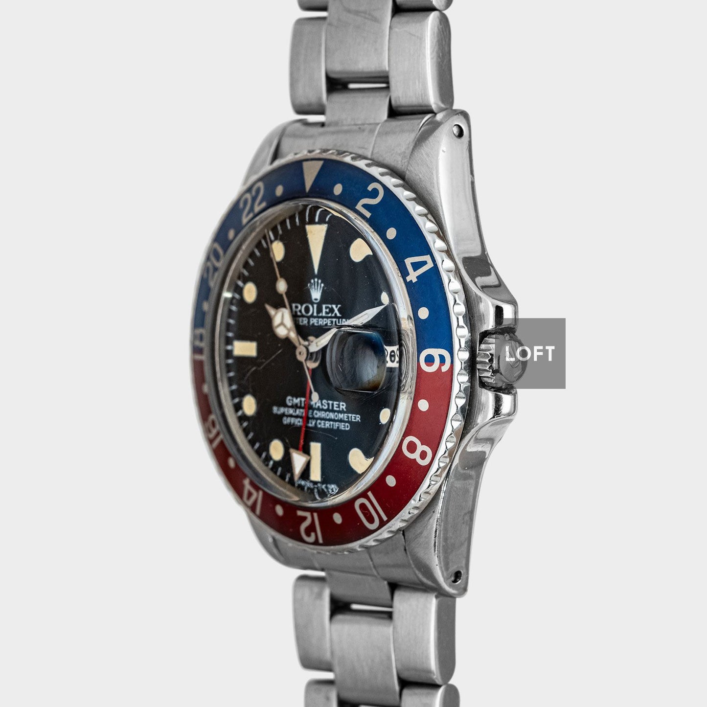 Rolex GMT-Master Ref. 1675 Pepsi Bezel 40 mm