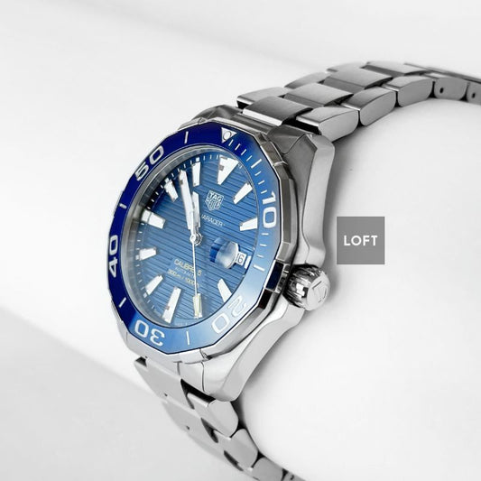 TAG Heuer Aquaracer Calibre 5 Automatic Blue Dial 43 mm