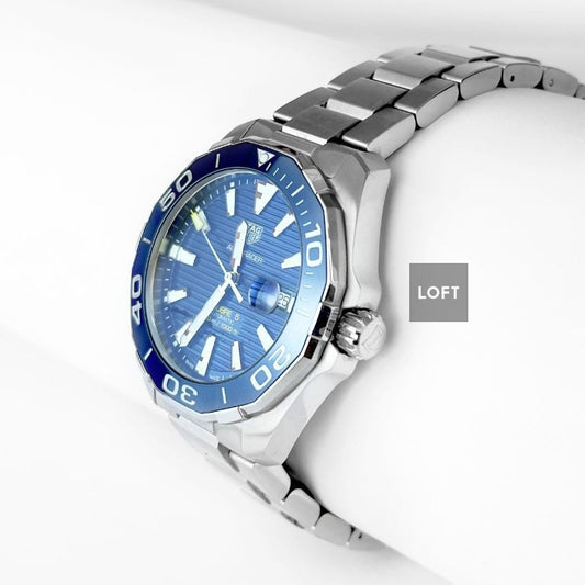 TAG Heuer Aquaracer Calibre 5 Automatic Blue Dial 43 mm