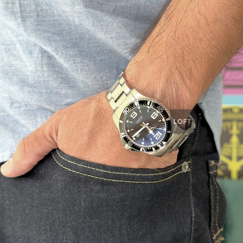 Longines HydroConquest Automatic Black Dial 41 mm