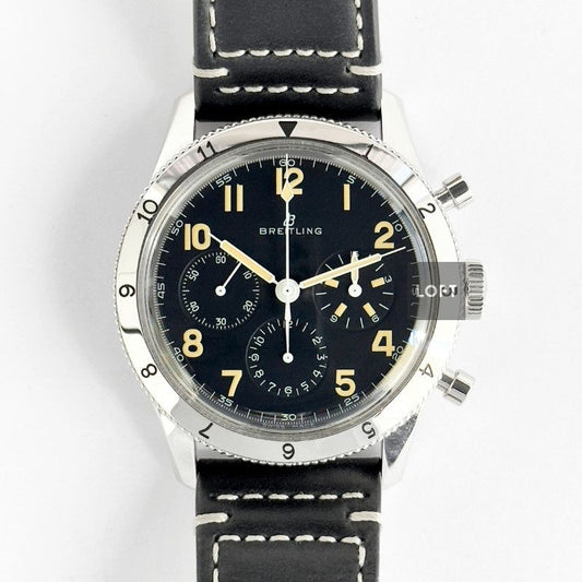 Breitling AVI Ref. 765 1953 Re-Edition Black Dial 41 mm