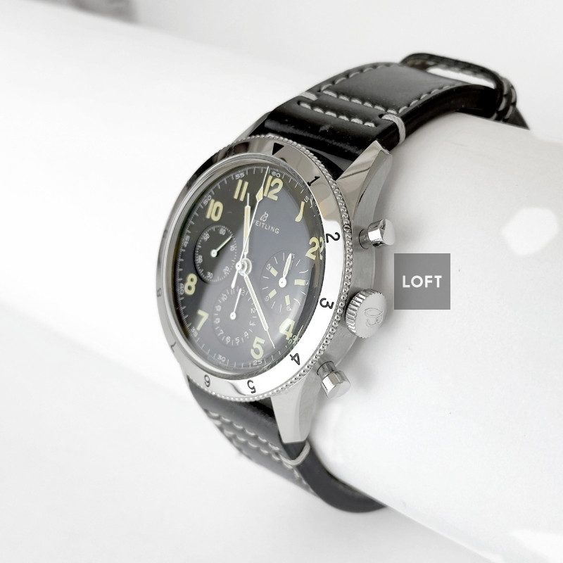 Breitling AVI Ref. 765 1953 Re-Edition Black Dial 41 mm