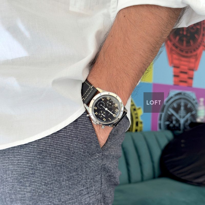 Breitling AVI Ref. 765 1953 Re-Edition Black Dial 41 mm