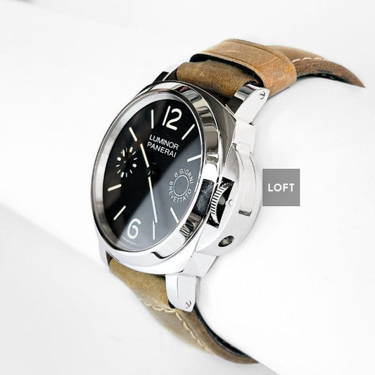 Panerai Luminor Marina 8 Days Steel/Black Brevettato 44 mm
