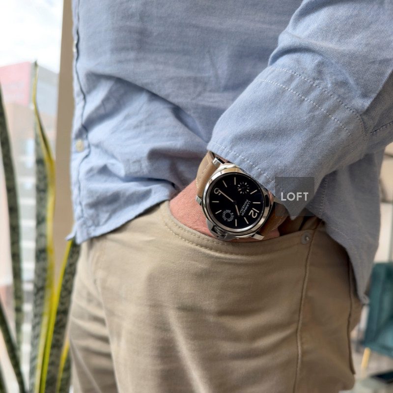 Panerai Luminor Marina 8 Days Steel/Black Brevettato 44 mm