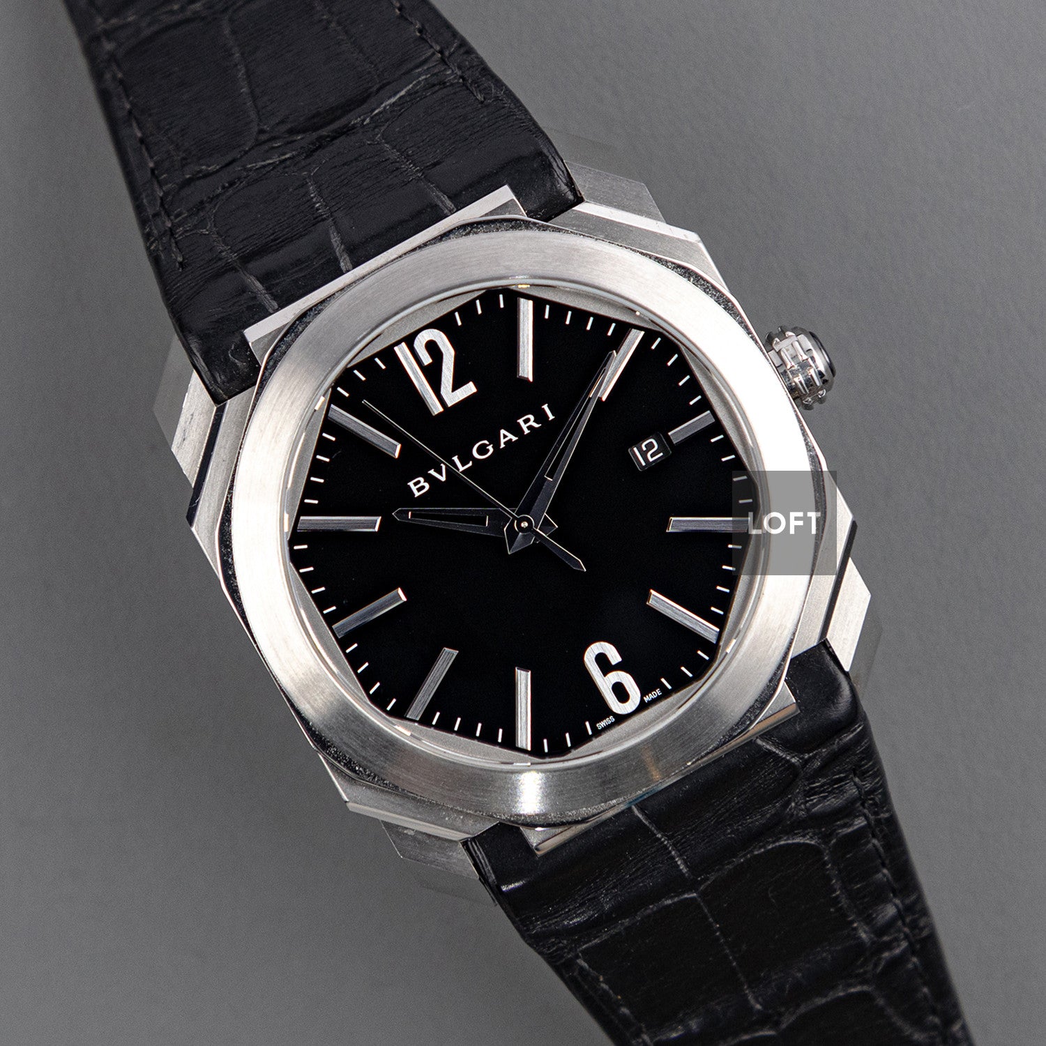 Bvlgari Octo Solotempo Automatic Black Dial 41 mm
